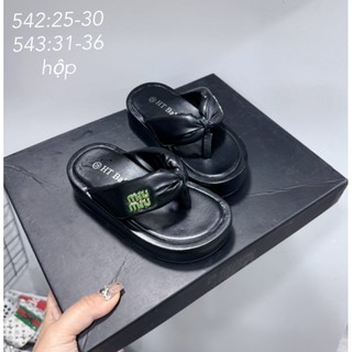 dép kẹp miu QC full box cho bé