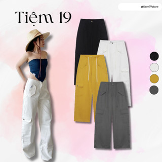Quần Dài Túi Hộp Kaki Cargo Pants