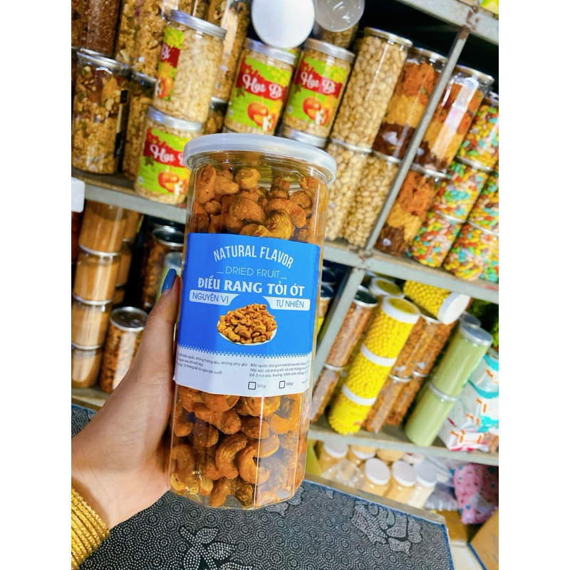 Hat điều rang tỏi ớt