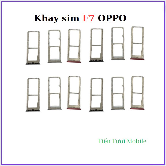 khay sim F7 oppo ,thay thế