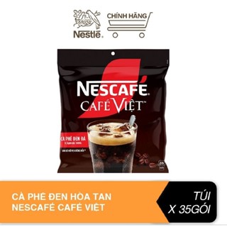  Cà Phê Đen NESCAFE Cafe Việt Thơm Ngon Đậm Đà  35gói x 16gram  DATE MỚI 