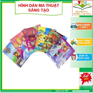 Hình dán ma thuật sáng tạo cho bé