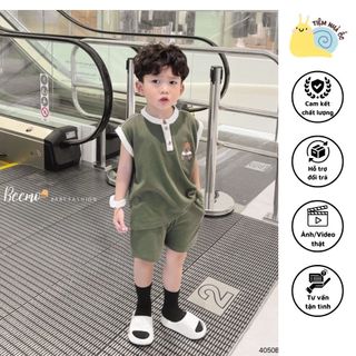 Set áo tank top stay cool chất liệu cotton co giãn, thoáng khí cho bé