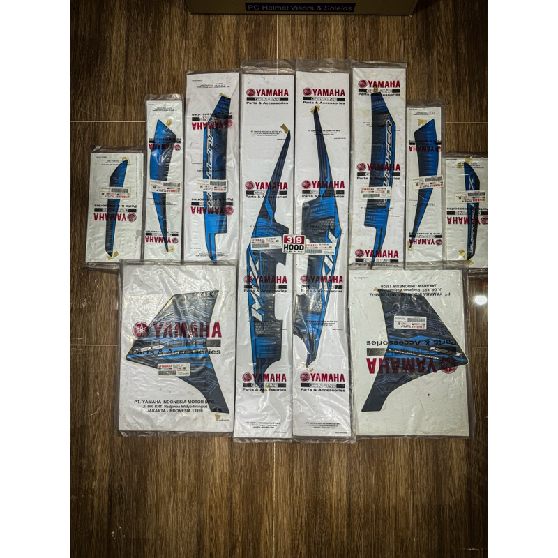 Tem Exciter 135 chính hãng, Jupiter MX Indonesia