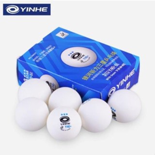 Quả bóng bàn Yinhe xanh Y40+ chất liệu ABS hộp 6 quả bóng thi đấu