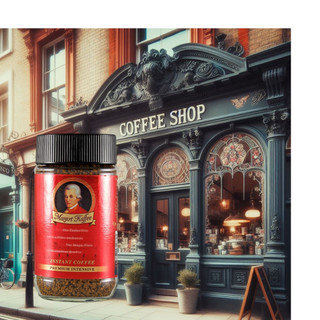 Cà phê hoà tan mozart kaffee sản xuất tại đức - 90% hạt arabica + 10%