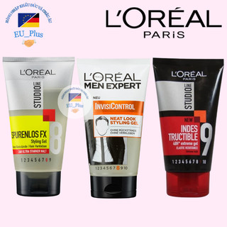 Gel vuốt tóc Loreal Studio Line Spurenlos FX 8, tạo kiểu, xịt vuốt tóc nam giữ nếp tóc - Đức 150m