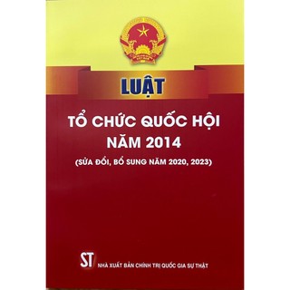 Sách - luật tổ chức quốc hội năm 2014