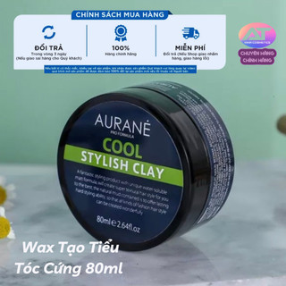 Sáp Aurané Cool Stylish Clay Wax Tạo Tiểu Tóc Cứng 80ml