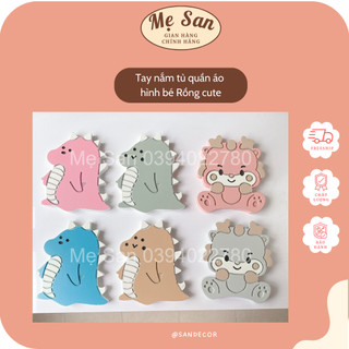 Tay nắm tủ quần áo trẻ em hình Rồng dễ thương shop Mẹ San