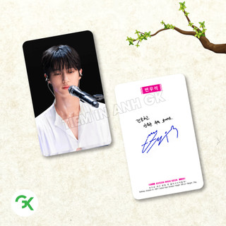 Lomo card byeon woo seok size 9x5.5