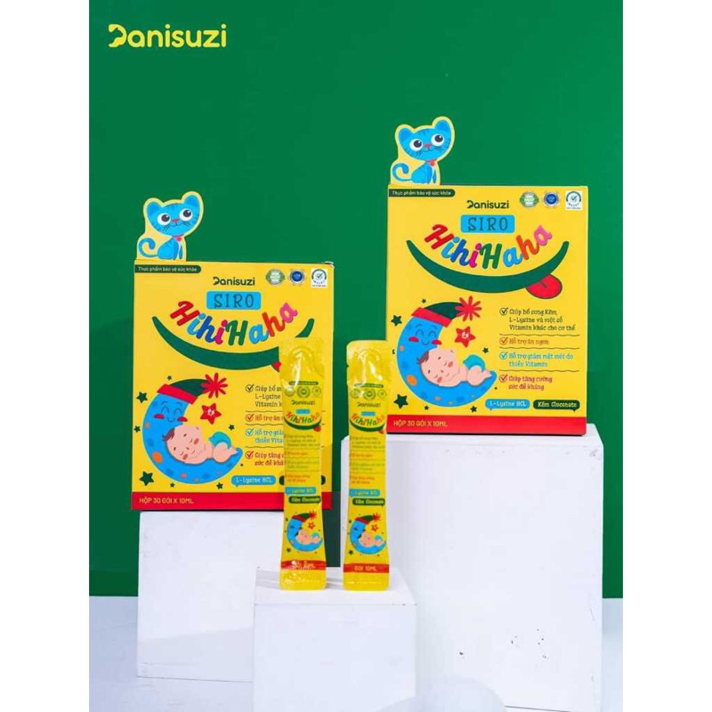 [ CAM KẾT CHÍNH HÃNG + HỘP 30 GÓI ] SIRO HIHIHAHA HUYỀN PHI GIÚP ĂN NGON , NGỦ NGON , HỖ TRỢ TIÊU HOÁ