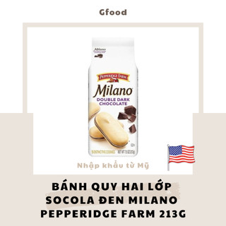 Pepperidge Farm Milano Bánh Quy Hai Lớp Socola Đen 213gr