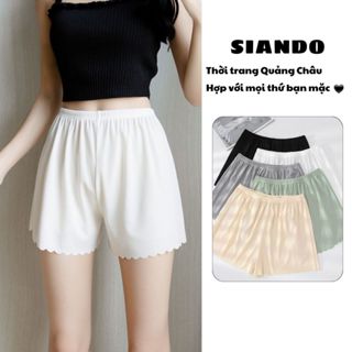 Quần mặc trong váy chống lộ quần lót bảo hộ chất su tăm lụa cao cấp hàng Quảng Châu SIANDO QL01