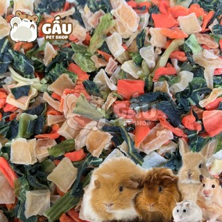 Rau củ sấy cho Hamster / Thỏ / Bọ Ú / Chuột Lang / Chó