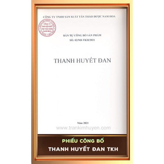 Thanh Huyết Đan TKH