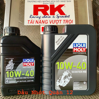 Nhớt Tổng Hợp Xe Tay Ga Liqui Moly MOTORBIKE 4T 10W-40 SCOOTER MB - 20832 - 21458 Made in Germany