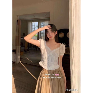 Áo kiểu sơ mi nữ zen chun sau hot hit TM17275