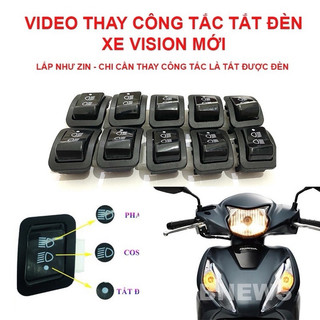công tắt tắt đèn vision,wave,wave balde,lead,wave rsx đèn halogen