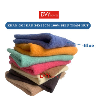 Khăn Gội Đầu Tập Gym 34x85cm Xuất Nhật Dư -100% Cotton (80g)