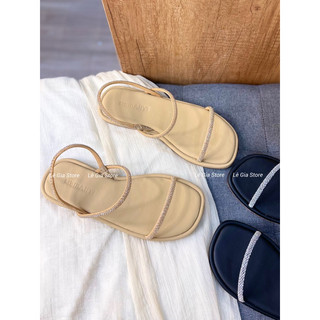 Giày nữ - Sandal bệt quai mảnh