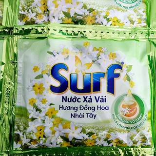 9 gói nước xả vải Surf 20ml/gói