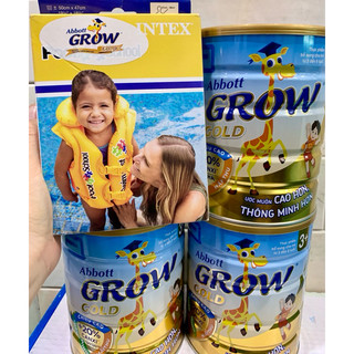 Combo 2 lon sữa hươu cao cổ abbott grow gold 3+ 900g