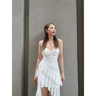 Đầm/ áo 2 dây ren xinh