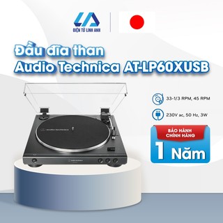 Đầu đĩa than Audio Technica AT-LP60XUSB chính hãng bảo hành 12 tháng - Linh Anh Audio