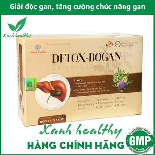 Viên uống giải độc gan Detox Bổ Gan thanh nhiệt mát gan, tăng cường chức năng gan -Hàng chính hãng