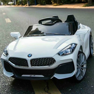 [ BÁNH CAO SU ] Xe ô tô điện cho bé BMW Z4, Xe điện trẻ em điều khiển tích hợp tất cả chức năng thiết kế đẹp sang trọng