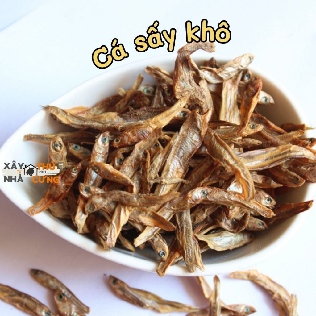 Cá khô cho hamster, mèo, chó