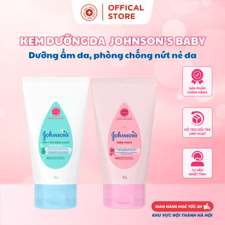 Kem Dưỡng Da Dưỡng Ẩm, Mềm Mịn Chống Nứt Nẻ Da Johnson's Baby 50g
