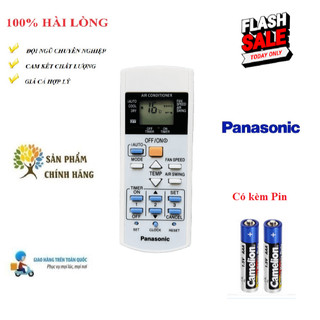 Remote Điều khiển điều hòa Panasonic 1 chiều i AUTO-X- Hàng chính hãng mới 100% Tặng kèm Pin