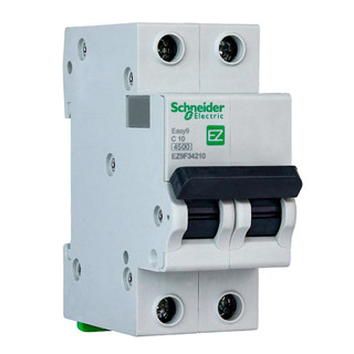 CẦU DAO TỰ ĐỘNG MCB 2P 6A 10A 16A 20A 25A 32A 40A 50A 63A 4,5kA SCHNEIDER