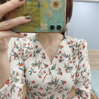 Váy nhung quả mọng S