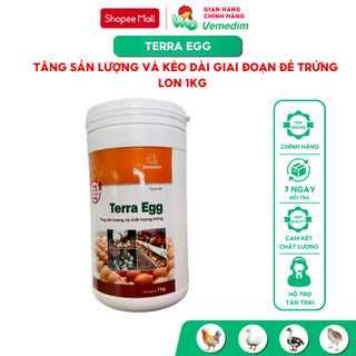 Vemedim Terra Egg Tăng sản lượng trứng và chất lượng vỏ trứng cho gia cầm, lon 1kg