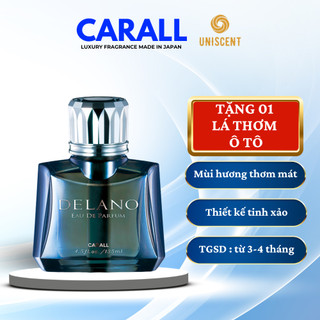 Nước hoa ô tô carall - nước hoa ô tô cao cấp - delano eau de parfum/ majestic love 135ml
