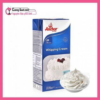 (HCM-HOA TOC) Kem sữa Whipping Cream Anchor (Độ béo 36%)