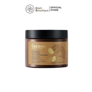 Bơ dưỡng thể cà phê Đắk Lắk Cocoon 200ml Glam Beautique