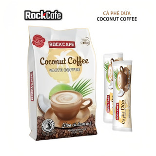 Cà phê Dừa White Coffee Rock Coffee Túi 30 gói