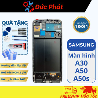 Màn Hình Thay Thế SAMSUNG A50 / A30 / A50S FULL KHUNG OLED LK chuẩn / QX (Tặng kèm bộ sửa và keo)
