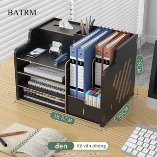 Tủ đựng đồ để bàn BATRM Tủ nhựa mini đựng sách vở đồ dùng học tập có ngăn kéo chống bụi hiệu quả