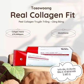 Kem peel collagen nano Tosowoong Real Collagen Fit Cream Pack 50ml