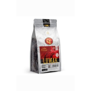 Cà phê hạt luwak rang mộc 100% con chồn vàng túi 500gr - huca food