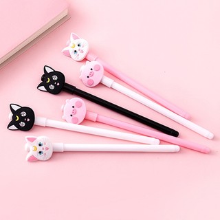 Bút bi nước cute heo mèo thuỷ thủ mặt trăng
