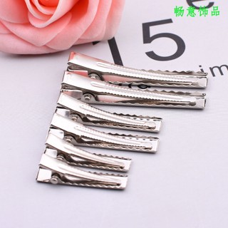 10 phôi kẹp tóc mỏ vịt làm kẹp tóc Handmade