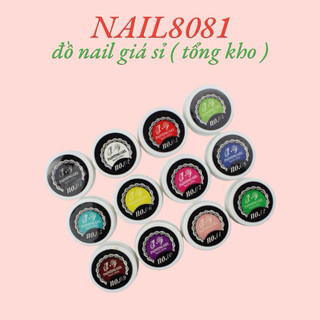 Set gel vẽ nail 12 màu giá rẻ , gel vẽ móng