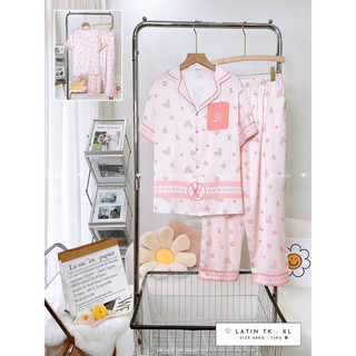 Bigsize đồ bộ mặc nhà pijama boo lụa latin/ lụa mango tnqd xl