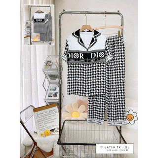 Bigsize Đồ Bộ Mặc Nhà Pijama BOO Lụa Latin/ Lụa Mango TNQD XL(60-75kg)